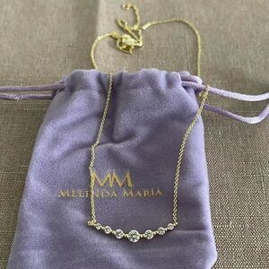 New Melinda Maria she’s an icon multi stone pendant necklace